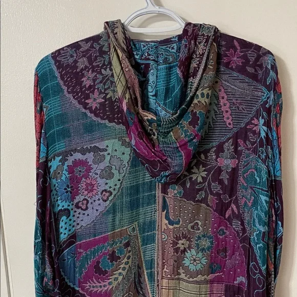 Baba Mulicolour/Pattern Duster Size O/S - Picture 7 of 10